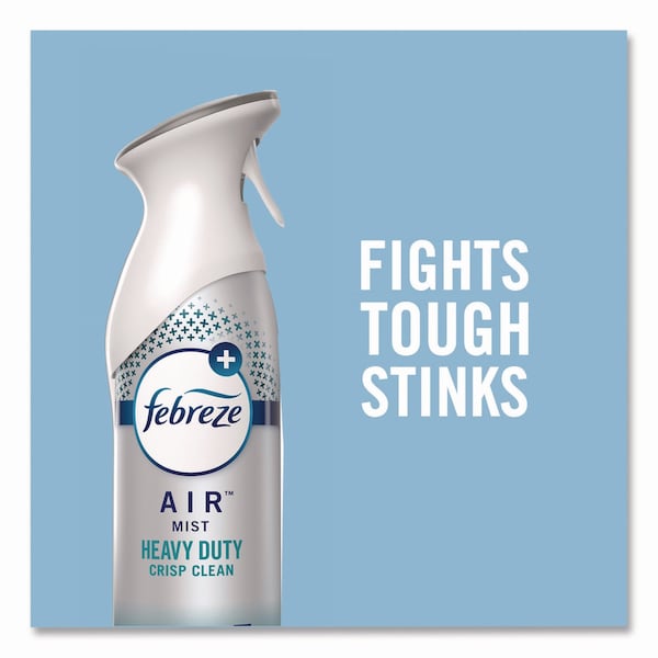 Febreze AIR, Heavy-Duty Crisp Clean, 8.8 oz Aerosol Spray, 3PK - 74601