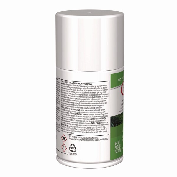 Claire Metered Air Freshener, Rain Forest, 11 oz Aerosol Spray, 12PK - 1000003943
