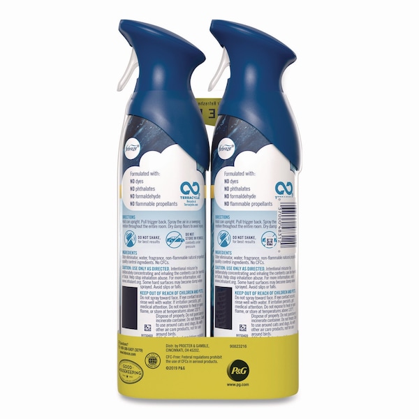 Febreze AIR, Ocean, 8.8 oz Aerosol Spray, 2PK - 48312