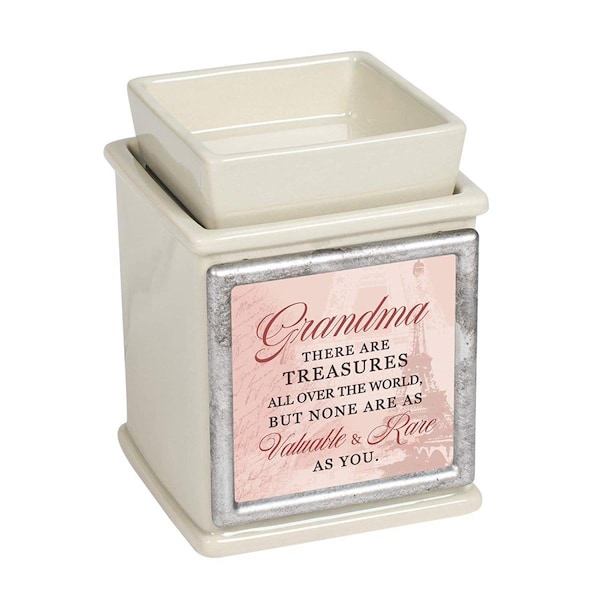 Dicksons Grandma Treasures Interchangeable Fragrance Wax or Essential Oil Warmers - Sand - IW69SD