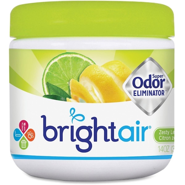 Bpg International 14 fl oz Bright Air Zesty Lemon Super Odor Eliminator - BRI900248CT