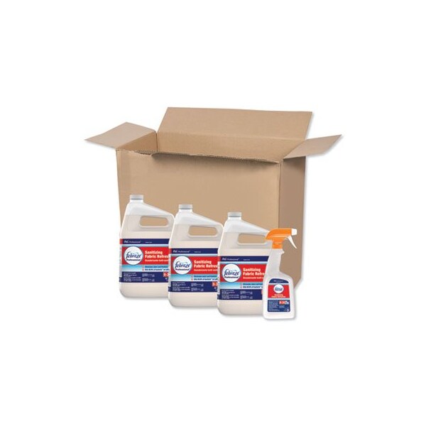 Proctgambl Febreze, PROFESSIONAL SANITIZING FABRIC REFRESHER, LIGHT SCENT, 1 GAL, READY TO USE, 3PK - 72136