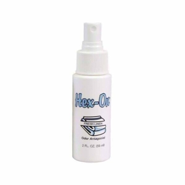 Hex-On Deodorizer Liquid Concentrate 2 oz. Bottle Fresh Linen Scent, 12PK - 7583