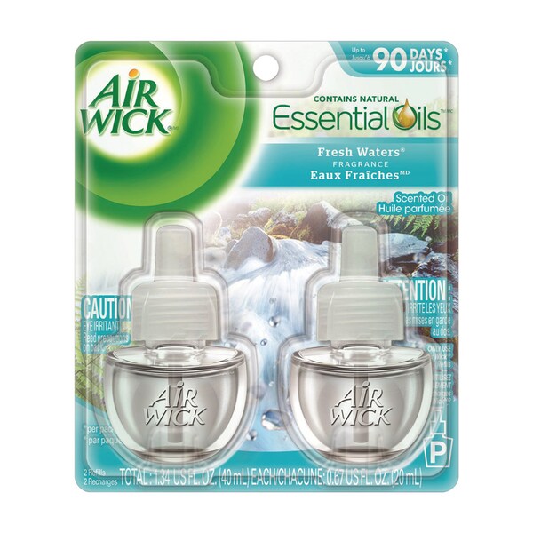 Air Wick Air Wick Fresh Waters Scent Air Freshener Oil Refill 0.67 oz Liquid - 6233879717
