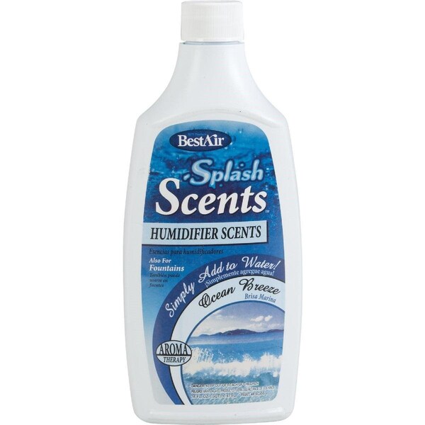 Bestair Best Air Splash Scents 16 Oz. Ocean Breeze Humidifier Fragrance - FSOB-PDQ-6