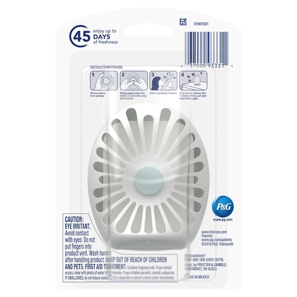 Febreze Febreze Small Spaces Original Gain Scent Air Freshener 0.25 oz Liquid 1 pk - 93331
