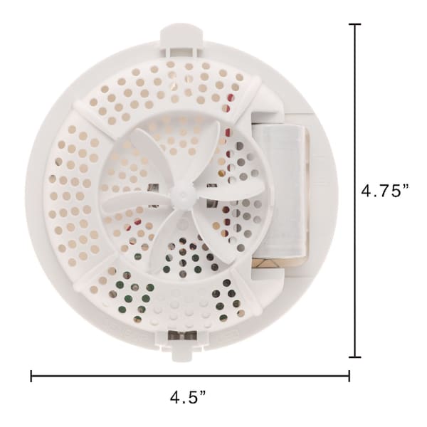 Fresh Products Easy Fresh Dispenser, 4.75" x 4.75" x 1.5", White, PK12 - EFCABPE-PA1