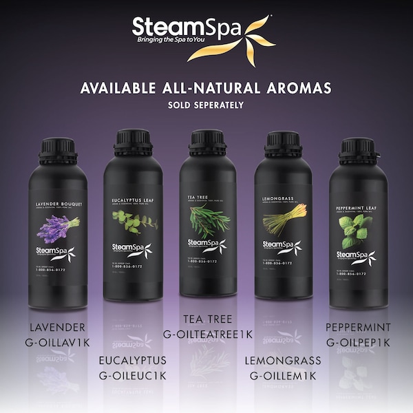 Steamspa 100% Natural Essence of Tea Tree 1000ml Aromatherapy Bottle - G-OILTEATREE1K