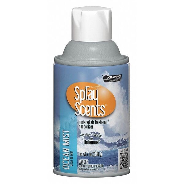 Chase Metered Air Freshener Ocean, 7oz., PK12 - 438-5178