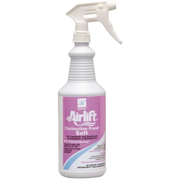Spartan Chemical Airlift Clothesline Fresh Soft 1 Quart Air Freshener - 305003