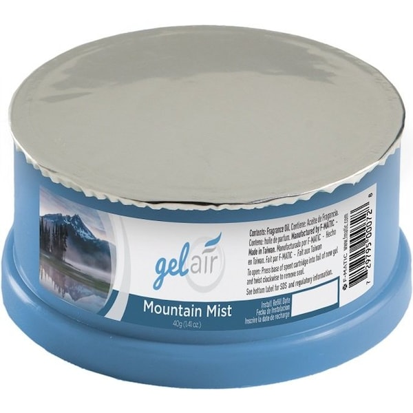 F Matic HP Mountain Mist Gel Air Freshener Refills, 100PK - DRSHP-C110