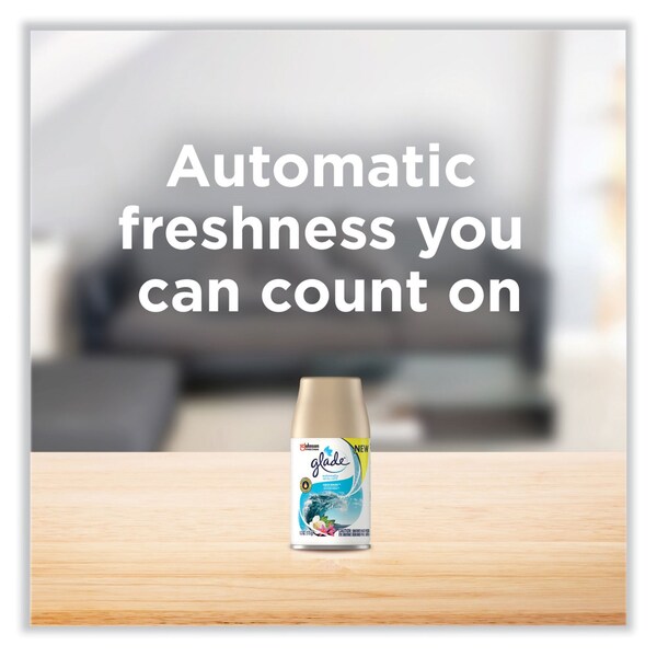 Glade Automatic Air Freshener, Aqua Waves, 6.2 oz, 4PK - 364812