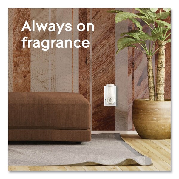 Glade Plugin Scented Oil, Cashmere Woods, 0.67 oz, 2 Warmers and 6 Refills/Pack - 379230