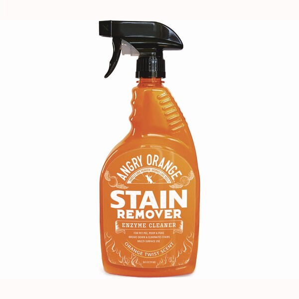 Angry Orange Pet Odor Eliminator Spray, Orange Twist Scent, 24 oz Spray Bottle - AORCITRUS24OZFG