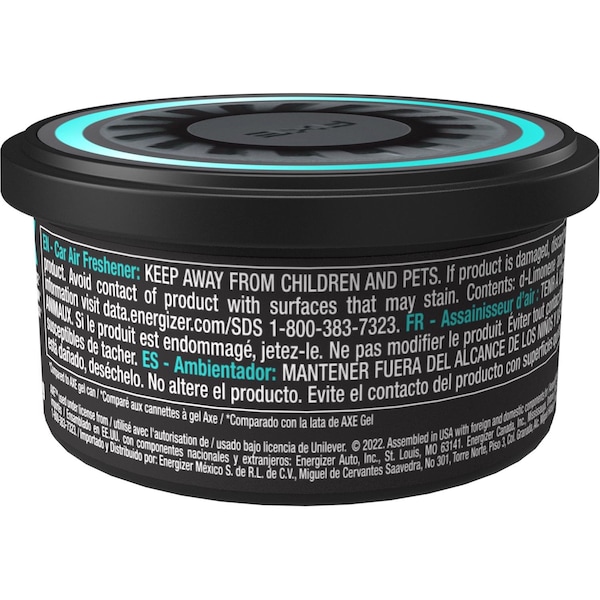 Axe AXE Apollo Sage and Cedarwood Scent Car Air Freshener 0.84 oz Gel 1 pk - XCN602-1AME
