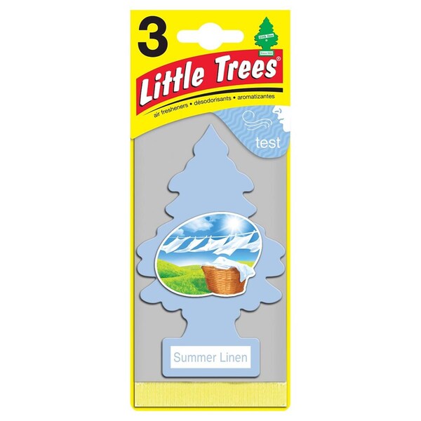 Little Trees Linen Air Freshener, 3PK - 275554