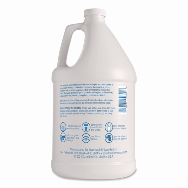 Boardwalk Odor Eliminator Enzyme Plus Concentrate, Lemon Scent, 1 gal Jug, 4PK - 105G-P-000I004M-22-21430