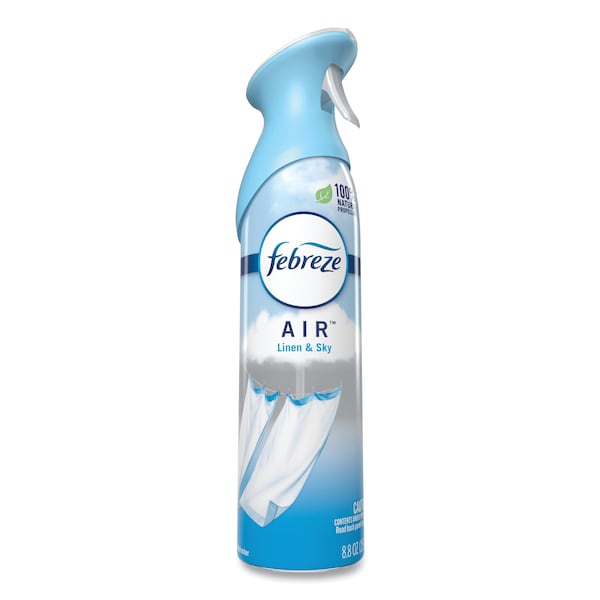 Febreze AIR, Linen & Sky, 8.8 oz Aerosol, PK6 - 96256