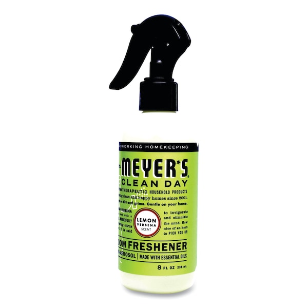 Mrs. Meyers Clean Day Clean Day Room Freshener, Lemon Verbena, 8 oz, Non-Aerosol Spray, PK6 - 670764