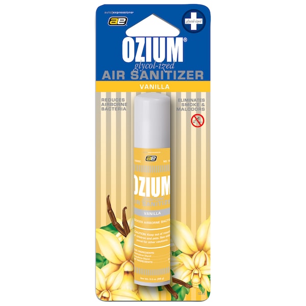 Medo .8oz. Ozium Glycol-Ized Air Sanitizer - Vanilla - OZ-23