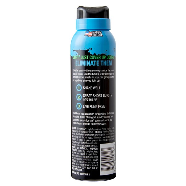 Funk Away Funkaway Extreme Odor Eliminating Smoke Spray Peggable - FAPSM3.4