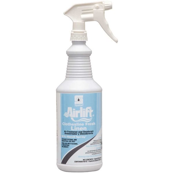 Spartan Chemical Airlift Clothesline Fresh Linen 1 Quart Air Freshener - 304803