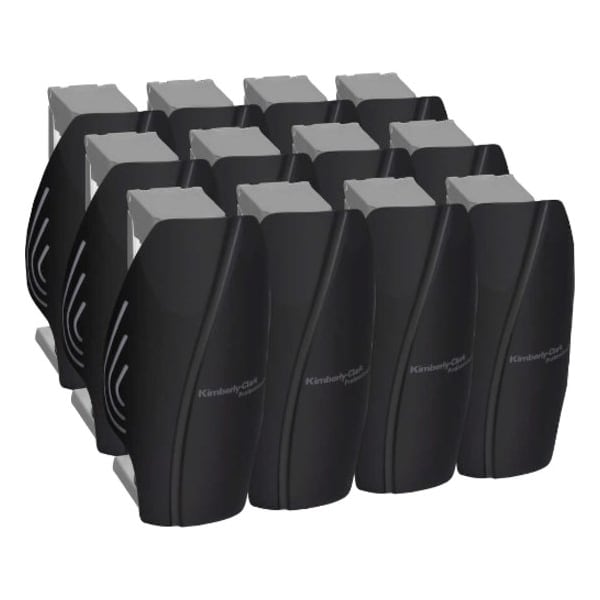 Kimberly-Clark Professional Continuous Air Freshener Dispenser (92621), Black, 2.75" x 5.00" x 2.40" (Qty 1) - 92621