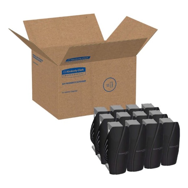 Kimberly-Clark Professional Continuous Air Freshener Dispenser (92621), Black, 2.75" x 5.00" x 2.40" (Qty 1) - 92621
