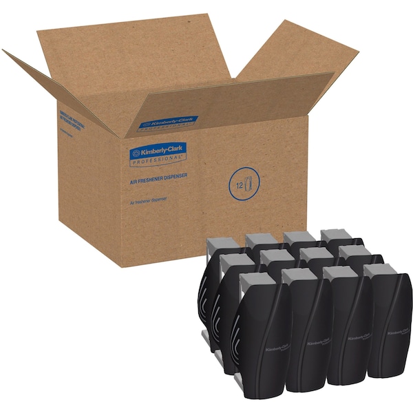 Kimberly-Clark Professional Continuous Air Freshener Dispenser (92621), Black, 2.75" x 5.00" x 2.40" (Qty 1) - 92621