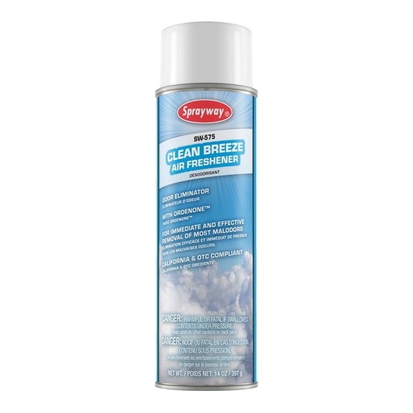 Sprayway Clean Breeze Air Freshener, 12PK - SW575
