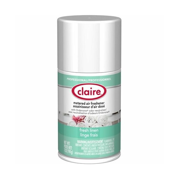 Claire Air Freshener, Metered, Fresh Linen, 7 oz - CGCCL110