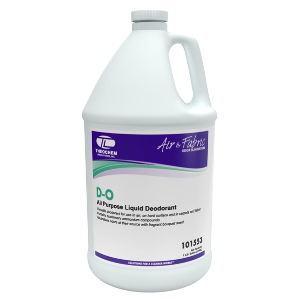 Theochem D-O - 4/1 GL CASE, All Purpose liquid Deodorant, 4PK - 101553-99990-7G