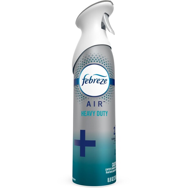 Febreze Air Refresher, Hvy Dty, Crisp Clean Scent, 8.8 oz. MI, PK 6 - PGC96257CT