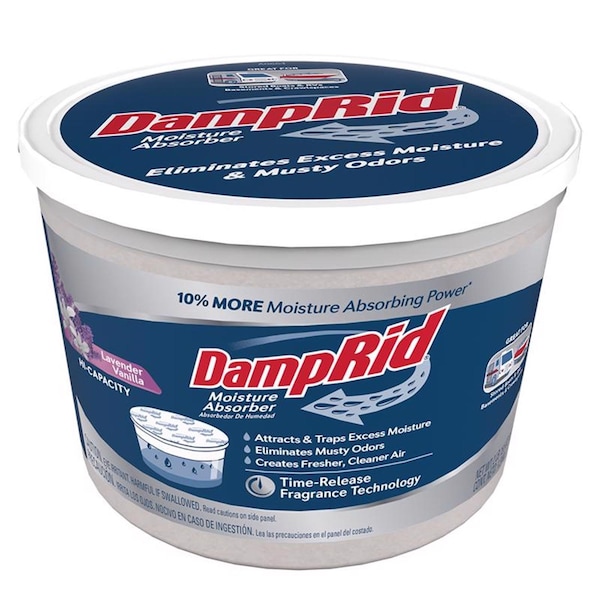 Damprid DampRid Moisture Absorber Lavender Vanilla Scent 2 lb 1 pk - FG50LVSB