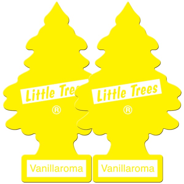 Car-Freshner Little Trees AirFresh 2-Pack, Vanillaroma AirFresh 2-Pack, Vani - 22005