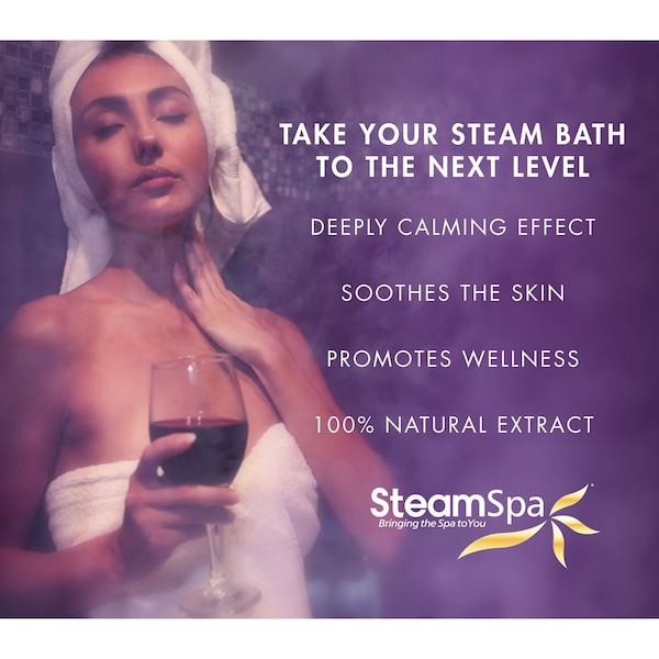 Steamspa 100% Natural Essence of Lavender 1000ml Aromatherapy Bottle - G-OILLAV1K