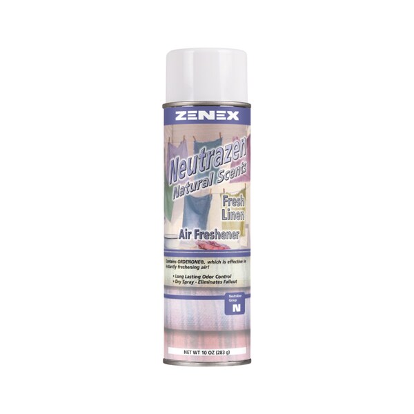 Zenex Handheld Air Freshener Fresh Linen net 10 oz. 1 Can - 491123-1