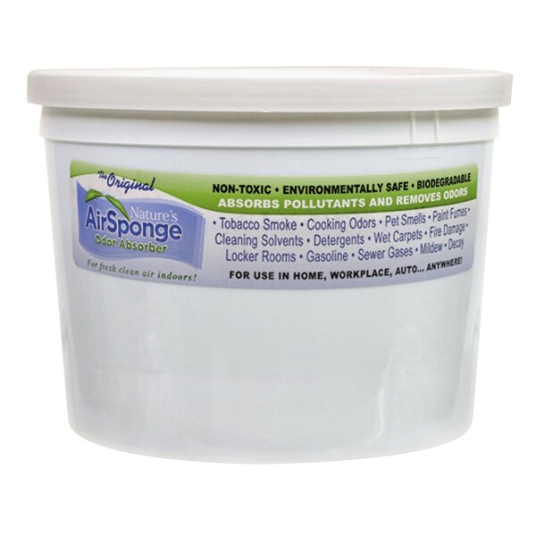 Natures Air Sponge Odor Absorber, Neutral, 64 oz Tub - 101-3EA