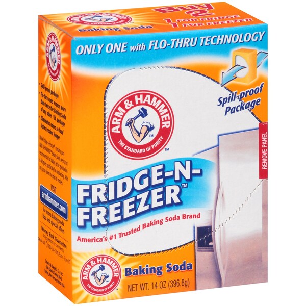 Arm & Hammer Arm & Hammer Fridge-N- Freezer No Scent Baking Soda Cleaner Powder 14 oz - 00020