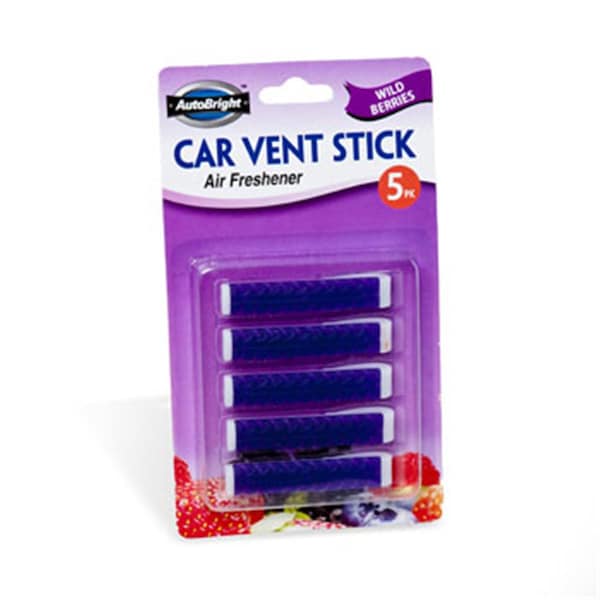 Regent Products 3303 Car Vent Stick Carded - AIR FRESHENER WILD BERRIES