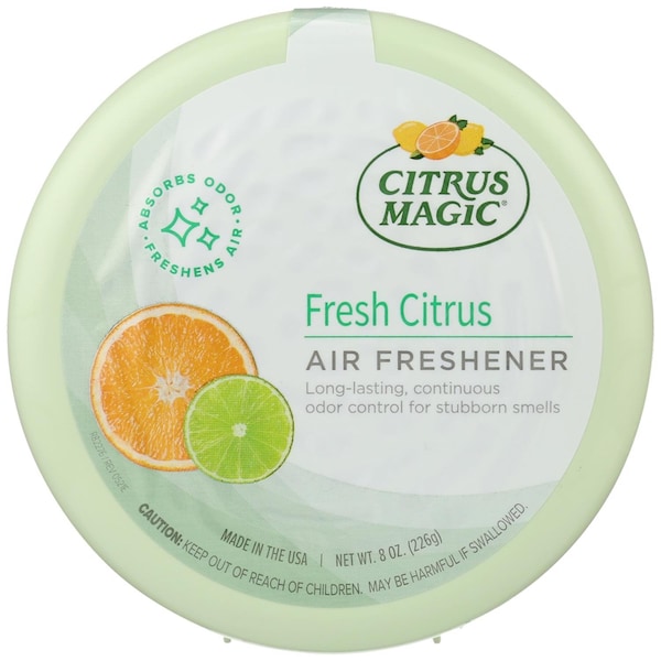 Citrus Magic Citrus Magic Fresh Citrus Scent Air Freshener 8 oz Solid - 616471279-6PK