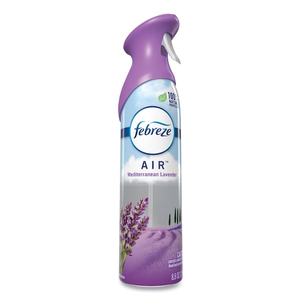Febreze AIR, Mediterranean Lavender, 8.8 oz Aerosol, PK6 - 96264