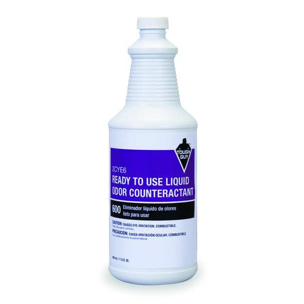 Tough Guy Liquid Deodorizer, Size 1 qt., Citrus - 2CYE6