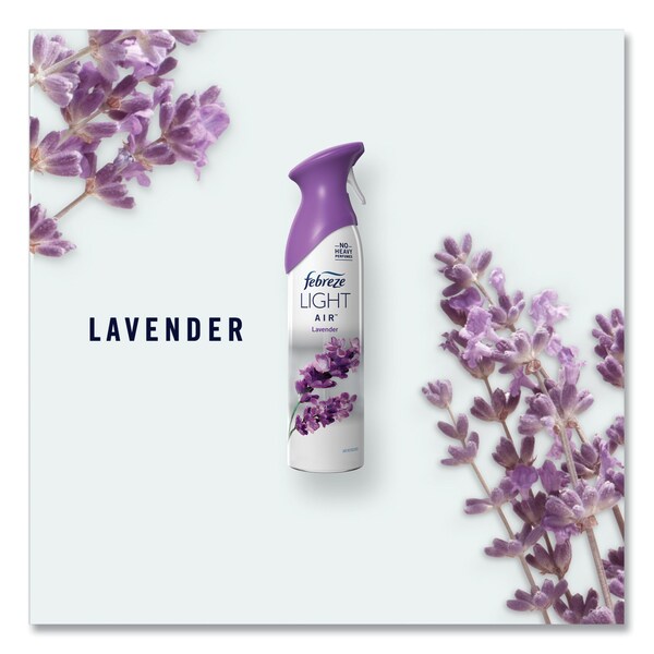 Febreze AIR, Lavender, 8.8 oz Aerosol, PK6 - 62970