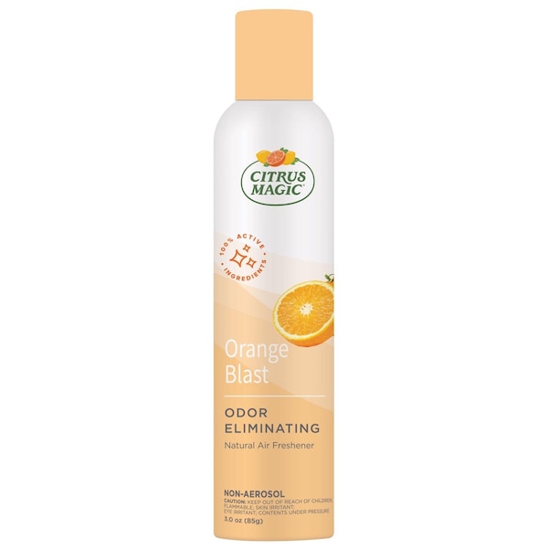 Citrus Magic Citrus Magic Fresh Orange Scent Air Freshener Spray 3 oz Aerosol - 612112749-6PK
