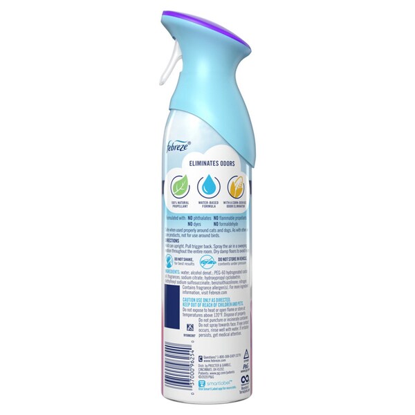 Febreze Febreze Air Gain Scent Air Freshener 8.8 oz Aerosol - 037000962526