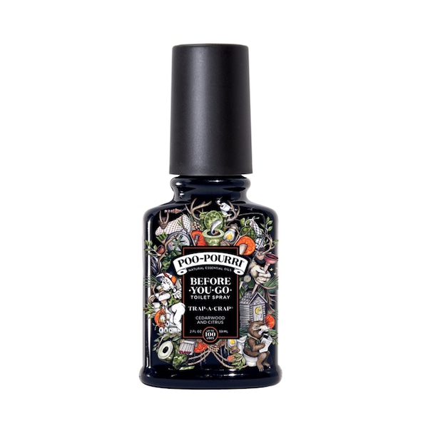 Poo-Pourri Poo-Pourri Trap-A-Crap Cedarwood/Citrus Scent Toilet Spray 2 oz Liquid - TRAP-002-CB