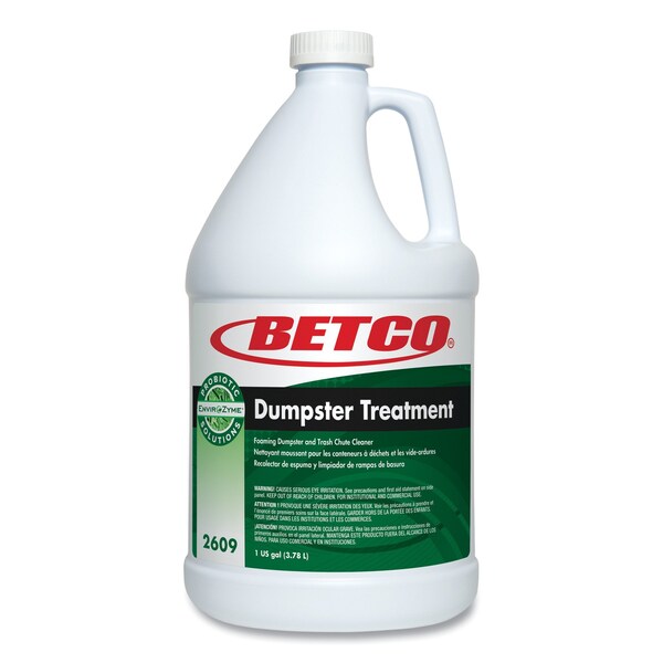Betco Dumpster Treatment, Mango Scent, 1 gal Bottle, 4PK - 26090400