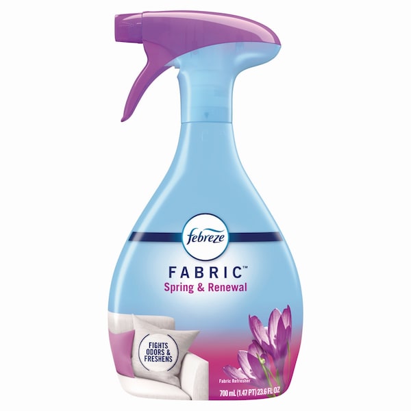 Febreze FABRIC Refresher/Odor Eliminator, Spring and Renewal, 23.6 oz Spray Bottle, PK4 - 80363511