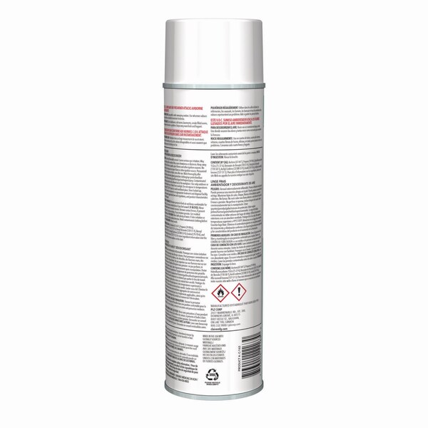 Claire Aerosol Air Freshener and Deodorizer, Fresh Linen, 10 oz Aerosol Spray, 12PK - CL163